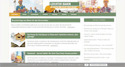 Desktop Screenshot of leichterbauen.at
