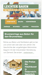 Mobile Screenshot of leichterbauen.at